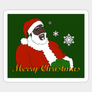 Black Santa - Merry Christmas Magnet